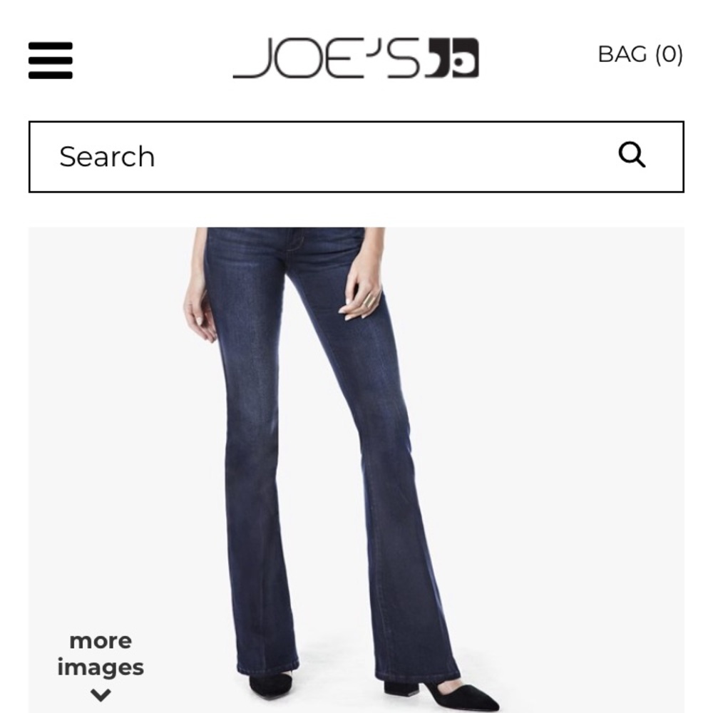 Joe’s Jeans Provocateur bootcut dark wash jeans